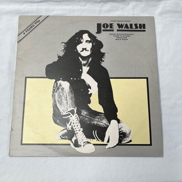 Joe Walsh Vinyl Record ABE 12002 ABC Records Four Tracks Rocky Mountain Way ect - Picture 2 of 7
